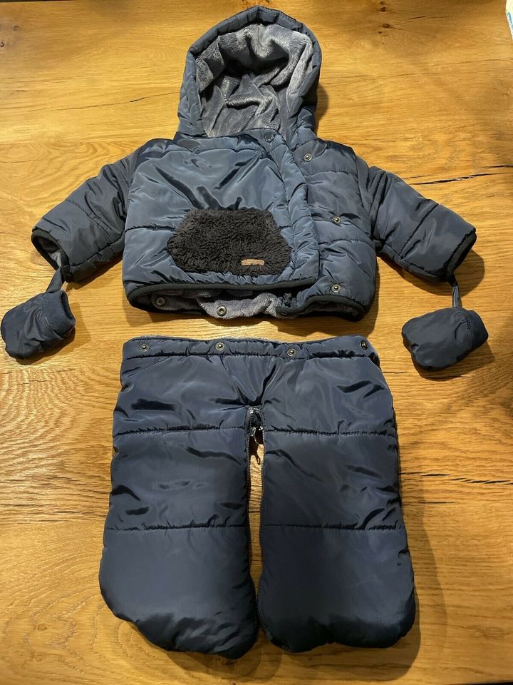 3 in 1 Fußsack, Winterjacke, Wintersack, Schneeanzug 60 cm in Höhenkirchen-Siegertsbrunn