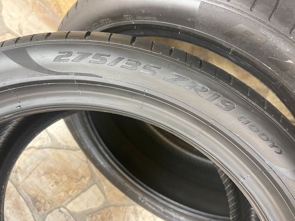 2x NEUE 275/35 R19 ZR19 100Y Pirelli P-Zero PZ4 Sommerreifen in Heilbronn