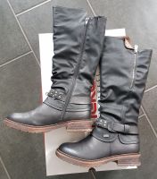 Riecker Damen Hochschaftstiefel 94789-00 warmfutter schwarz Baden-Württemberg - Auenwald Vorschau