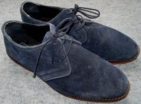 Derby-Herren-Halb-Schuhe ASOS Design, blaues Wildleder, Gr. 41,5 Bremen - Hemelingen Vorschau