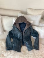 GIPSY Lederjacke , tiefblau/schwarz, super! Nordrhein-Westfalen - Bottrop Vorschau