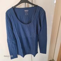 Only Langarmshirt blau Gr.XL Hessen - Biebertal Vorschau