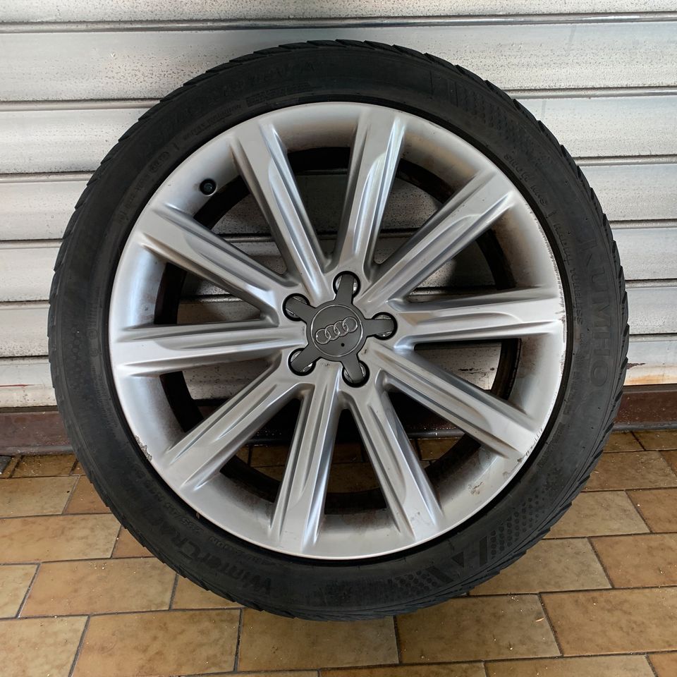 Orginale 19 Zoll Audi A7/S7 Alufelgen 235/45R19 Winterreifen in Remscheid