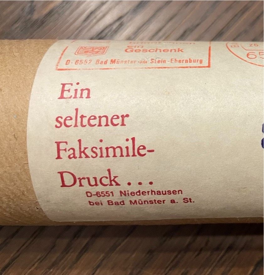 Faksimile Druck Pais de Cocagne in Leverkusen