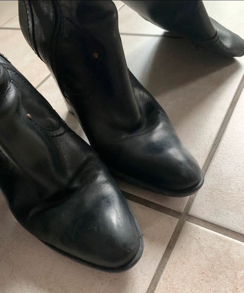 Lederstiefel Damen 39 in Siek