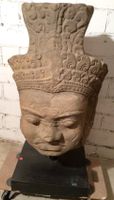 Antike Buddha Stein Skulptur Kopf Burma 10.Jh Sandstein Vishnu Rheinland-Pfalz - Worms Vorschau