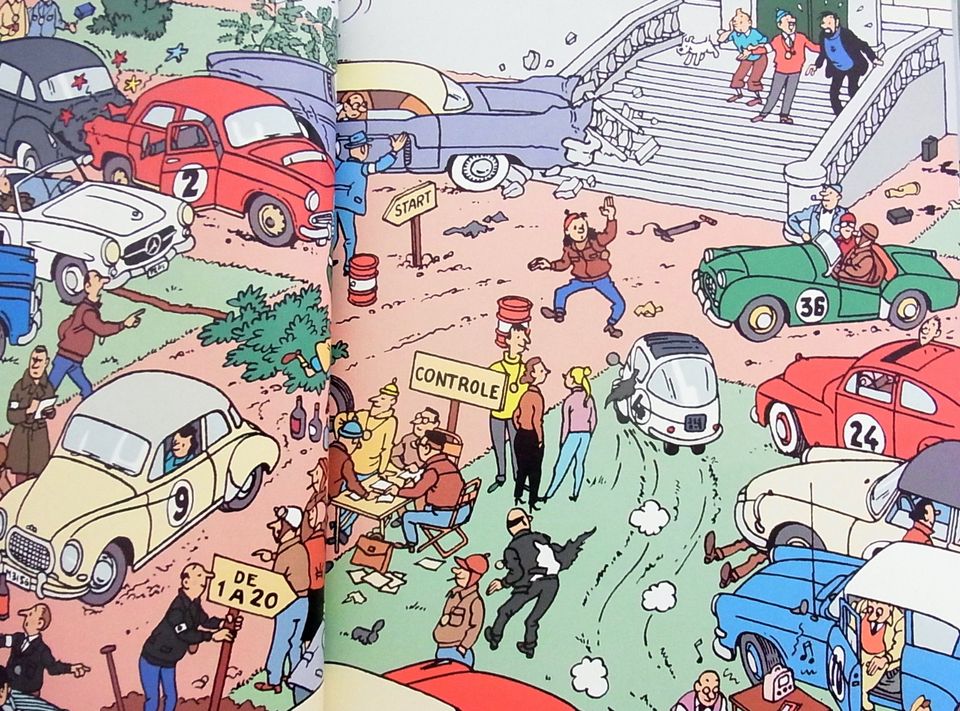 Tintin Les Autos / Herge / Tim & Struppi und die Autos - Buch in Köln