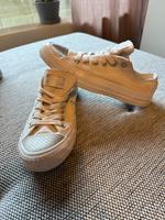 Converse All-Star Chucks Sneakers weiß silber Gr.37.5 Stoffschuhe Rheinland-Pfalz - Contwig Vorschau