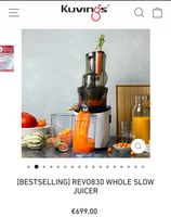 Kuvings REVO830 WHOLE SLOW JUICER OVP Top Zustand Bayern - Ansbach Vorschau