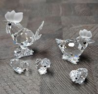 Swarovski Figur Hahn, Henne und 3 Küken Duisburg - Duisburg-Süd Vorschau