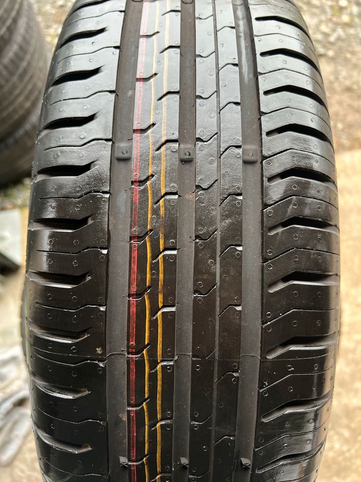 4 Sommerreifen/Continental ContiEcoContact 5 195/65 R15, 91H NEUE in Hallstadt