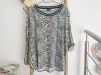 XXL 48 Bexleys Shirt Bluse schwarz weiß Langarmshirt 3/4 Arm Sachsen-Anhalt - Genthin Vorschau