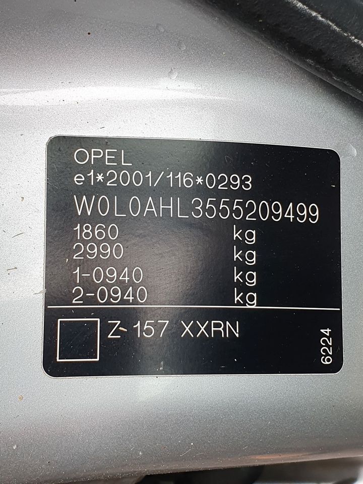 Opel Astra H Stoßstange vorne silber Z157 Bj.2005 in Bremervörde