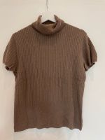 Rollkragenpullover kurzarm braun Hessen - Lorsch Vorschau