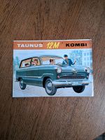 Ford Taunus 12 M Kombi Prospekt Werbung Schleswig-Holstein - Nübbel Vorschau