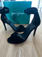 Paul Green Sandalette Pumps NEU Schwarz Leder 40 Riemchen Schleswig-Holstein - Reinbek Vorschau