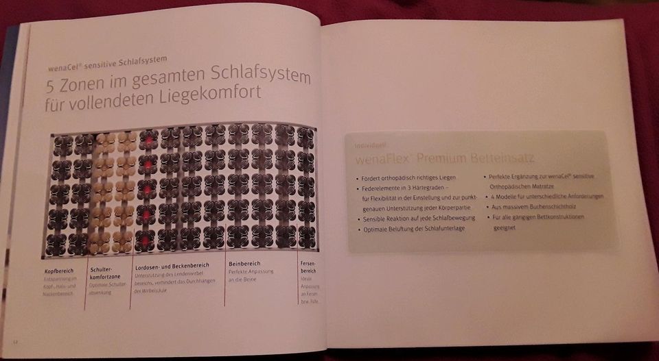 2 x Wenatex  Elektrisch verstellbaren Lattenrost & Matratz in Marktoberdorf