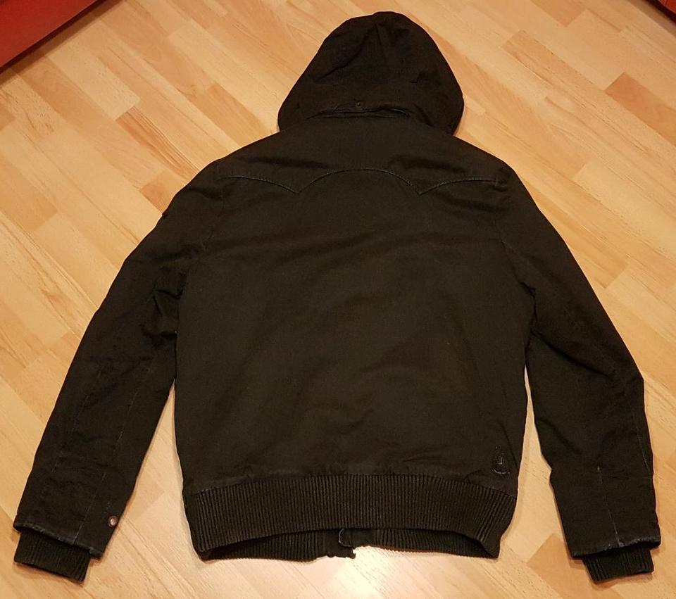G-Star Winterjacke , Jacke , Ontario Hooded Bomber , schwarz , XL in Paulinenaue
