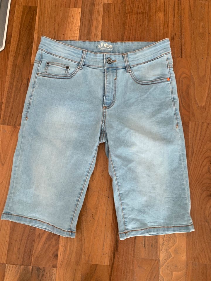 S Oliver Bermuda Jeans Neuw Gr. 164 158 12-14 Jahre in Ochsenfurt