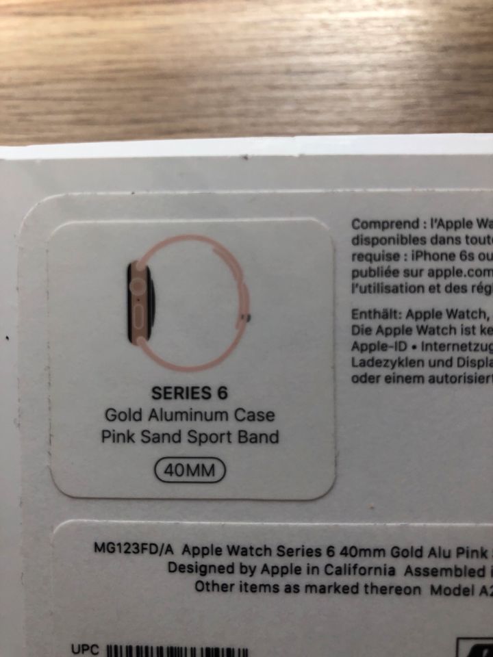 Apple Watch Serie 6 in Egling a.d. Paar