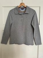 Tommy Hilfiger Poloshirt Gr. M/ 38 grau Langarm Kragen Damen Hamburg-Nord - Hamburg Winterhude Vorschau