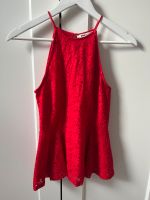 Peplum Schößchen-Top rot Spitze Gr. XS Hannover - Ahlem-Badenstedt-Davenstedt Vorschau