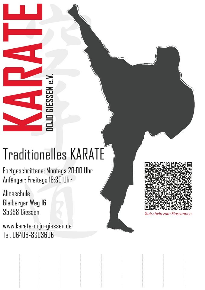 Karate Training für interessierte Menschen in Gießen