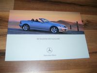 Mercedes SLK Prospekt von 2/2003 mit 56 Seiten selten + neuwertig Niedersachsen - Göttingen Vorschau