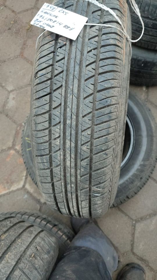 2x 175/80/R14 88H Hankook Sommerreifen (10mm,Dot:0408) in Bad Harzburg