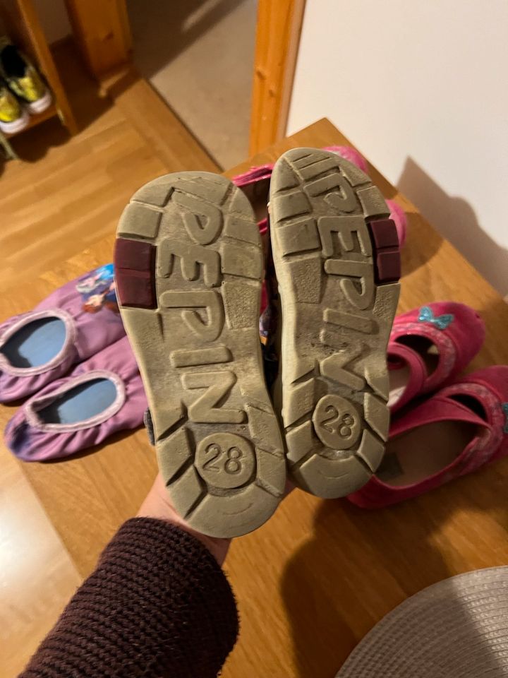 Hausschuhe Sandalen Pepino Superfit Elefanten Elsa Gr 28 29 in Nennslingen