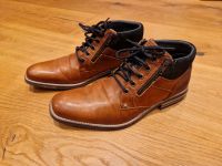 Herren Lederschuhe Gr. 40 AM Shoe Company Stiefelette braun Bayern - Altomünster Vorschau