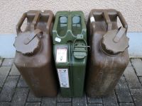 3 x 20 Liter Benzinkanister, auch für Diesel Bayern - Dettelbach Vorschau