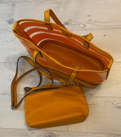 L. CREDI Tasche 2in1 Hand-Tasche Shopper Umhängetasche gelb top! Baden-Württemberg - Lahr (Schwarzwald) Vorschau