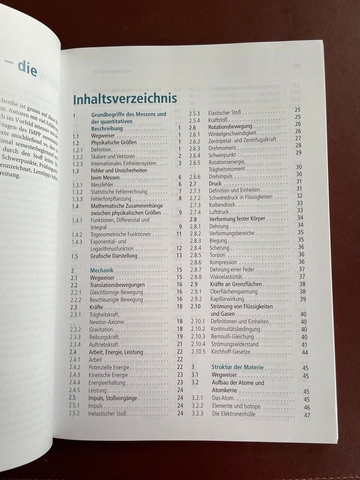 NEUES Kurzlehrbuch Physik für Mediziner fürs Medizinstudium in Kiel