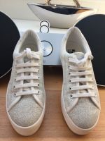 ZARA PLATEAU SNEAKER SILBER GLITZER WEIß WHITE STRASS GR. 37 NEU Nordrhein-Westfalen - Oerlinghausen Vorschau