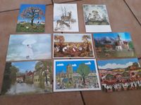 9 Postkarten Malerei unbenützt Setpreis  3 Euro Baden-Württemberg - Neidlingen Vorschau