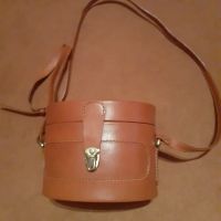 Schminkkoffer Fernglas Tasche Beautycase zum Umhängen cognac Bayern - Thurmansbang Vorschau