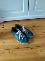 Ecco Sneaker blau Leder Gr. 39 Bayern - Aschaffenburg Vorschau