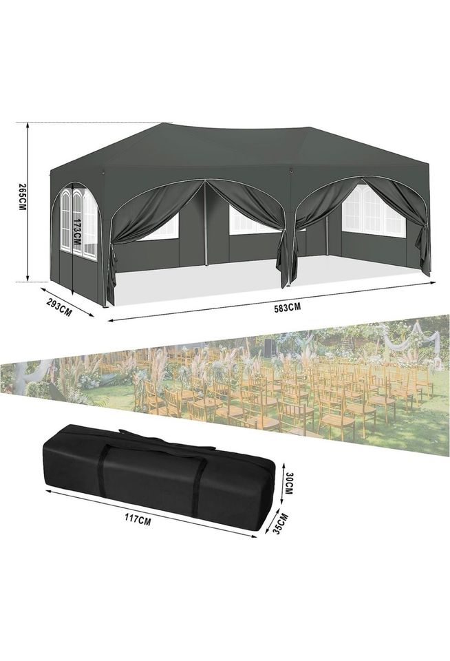 Pavillon Mieten 3x6 Meter Geburtstage Hochzeit Zelte in Essen Freisenbruch