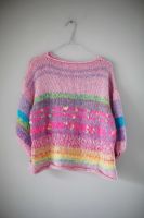 true Vintage handgestrickter Pullover knit wear 38 M selfmade bas Wandsbek - Hamburg Marienthal Vorschau