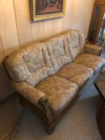 Couch Sofa Vintage Wohnzimmer Eiche massiv Federkern neuwertig Dortmund - Lütgendortmund Vorschau
