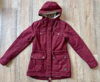 Dunkelroter Wintermantel mit weißen Punkten von Ragwear Sachsen - Niesky Vorschau