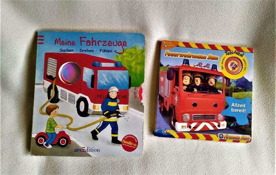 gut erhalten Kinder Buch,Kinder Bücher m.Fahrzeugen,Feuerwehr SAM in Dresden