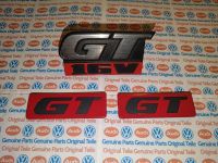 VW Jetta 2 Golf GT 16V Embleme Türleisten Grill Badge NOS selten Niedersachsen - Rodenberg Vorschau