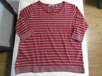 Cecil 3/4 Arm Shirt  L * weinrot-weiß * Baumwolle Modal TOP Schleswig-Holstein - Harrislee Vorschau