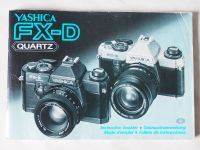 Yashica FX-D Bedienungsanleitung - ein muß für Kamera Benutzer Dithmarschen - Meldorf Vorschau