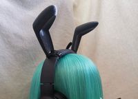 Hasenohren Kopfhörer/Headset Schmuck Anime Manga Gaming Thüringen - Langenwetzendorf Vorschau