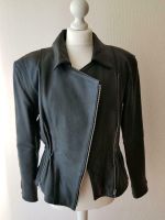 Taillierte Lederjacke im Bikerstil 100% Echtleder, Gr. 38 München - Schwabing-Freimann Vorschau