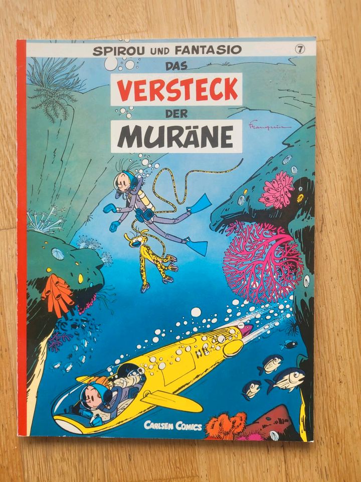 44 Comic, Sammlung Spirou & Fantasio, sowie 3 Bände Marsupilami in Marklkofen