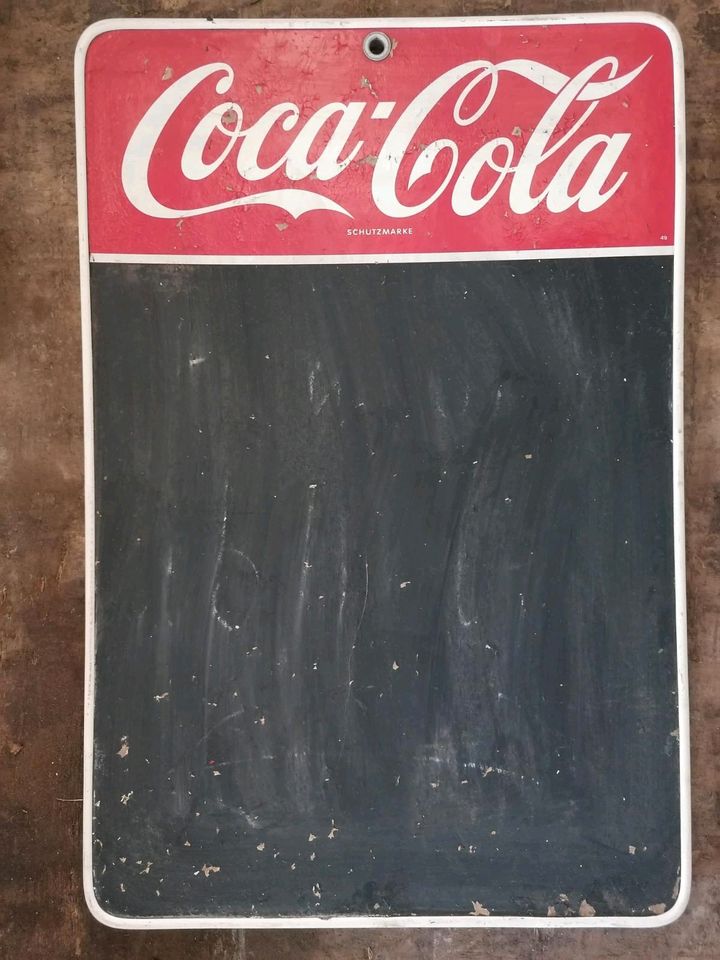 Orginal !!! Vintage COCA-COLA Tafel in Kulmbach